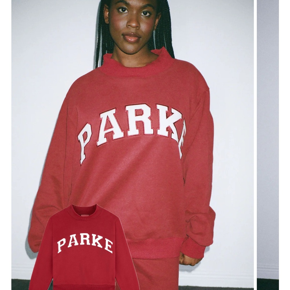 Parke Women's Red Varsity Jacket